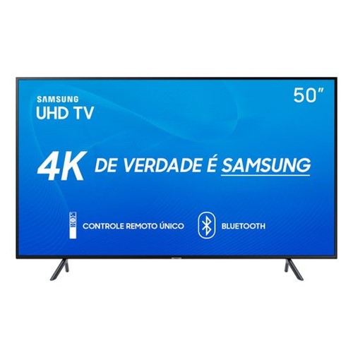 Smart TV LED 50'' Samsung 4K, 3 HDMI, 2 USB, com Wi-Fi - UN50RU7100GXZD