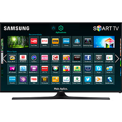 Smart TV LED 50" Samsung UN50J5300AGXZD Full HD com Conversor Digital 2 HDMI 2 USB Wi-FI 120Hz