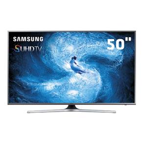 Smart TV LED 50" Ultra HD 4K Samsung 50JS7200 com UHD Upscaling, Nano Cristal, Quad Core, Wi-Fi, Entradas HDMI e USB