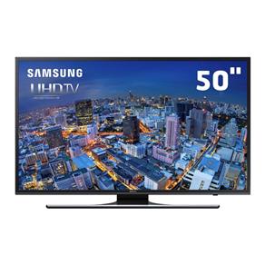 Smart TV LED 50" Ultra HD 4K Samsung 50JU6500 com UHD Upscaling, Quad Core, Wi-Fi, Entradas HDMI e USB
