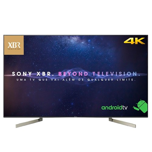 Smart TV LED 55" 4K HDR, Android, Wi-fi, 3 USB, 4 HDMI, X-motion Sony XBR55X905F