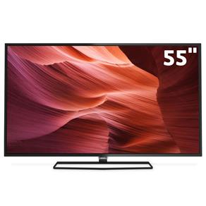 Smart TV LED 55" Full HD Philips 55PFG5100/78 com Perfect Motion Rate 120Hz, Pixel Plus HD, Wi-Fi, Entradas HDMI e Entrada USB