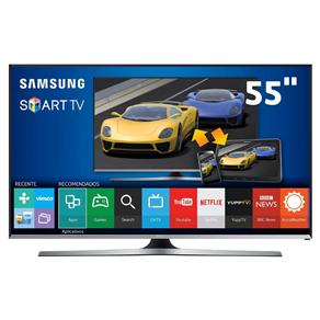 Smart TV LED 55" Full HD Samsung 55J5500 com Connect Share Movie, Screen Mirroring, Wi-Fi, Entradas HDMI e US