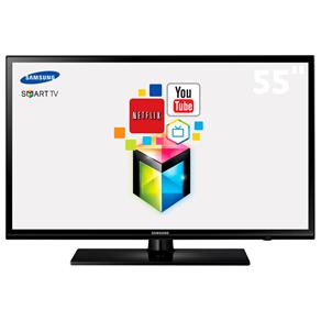 Smart TV LED 55” Full HD Samsung UN55H6103 com Função Futebol, ConnectShare Movie, Entradas HDMI e USB e Wi-Fi