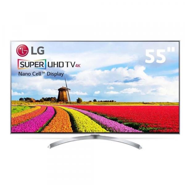 Smart TV LED 55" LG 55SJ8000, Ultra HD 4K, Wi-Fi, HDR, HDMI, USB