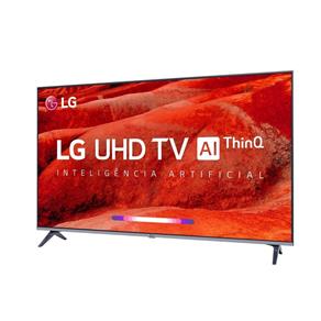 Smart TV LED 55" LG 55UM7520, Ultra HD 4K, ThinQ AI, WebOS 4.5, Quad Core, 2 USB, 4 HDMI