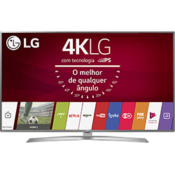Smart TV LED 55" LG Ultra HD 4K 55UJ6545 com Conversor Digital 4HDMI 2 USB Painel Ips Hdr e Magic Mobile Connection