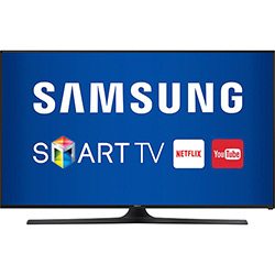 Smart TV LED 55" Samsung 55J5300 Full HD com Conversor Digital 2 HDMI 2 USB Wi-Fi 120Hz