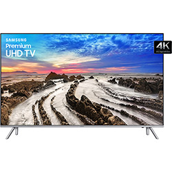 Smart Tv Led 55" Samsung UN55MU7000GXZD Ultra HD 4k com Conversor Digital 4 HDMI 3 USB Wi-Fi Smart Tizen Controle Remoto Único 120Hz