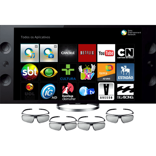 Tudo sobre 'Smart TV LED 55" Sony 3D XBR-55X905A Ultra HD 4K 4 HDMI 3 USB Wi-Fi 960hz + 4 Óculos 3D'