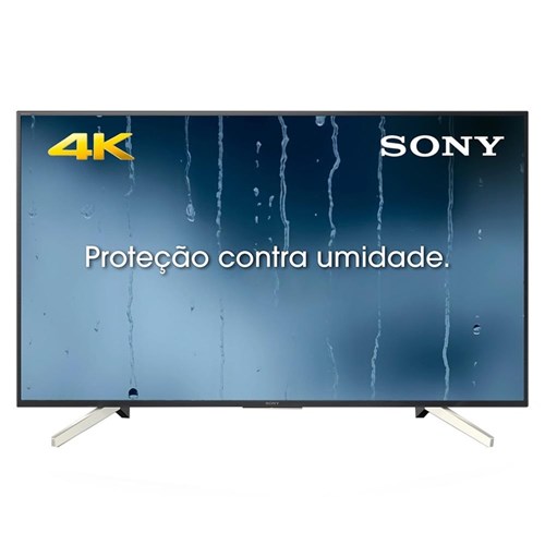 Smart Tv Led 55 Sony Kd-55X755f 4K Ultra Hd Hdr com Android, Wi-Fi, Sleep Timer, 4 Hdmi e 3 Usb