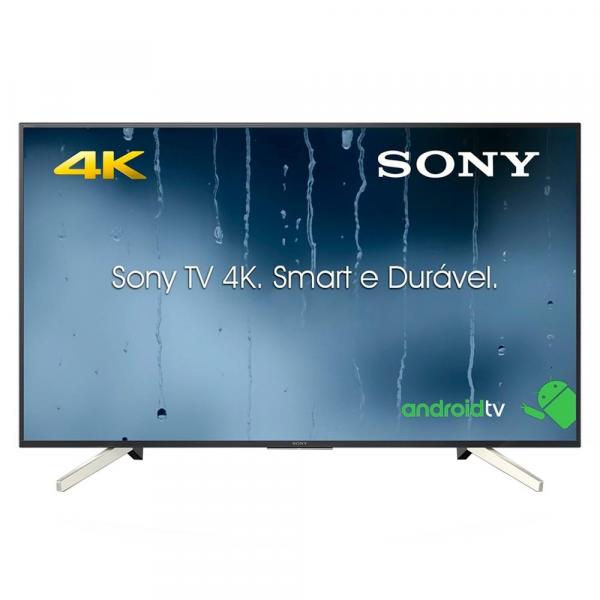Smart TV LED 55" Sony KD-55X755F, 4K Ultra HD HDR com Android, Wi-Fi, Sleep Timer, 4 HDMI, 3 USB