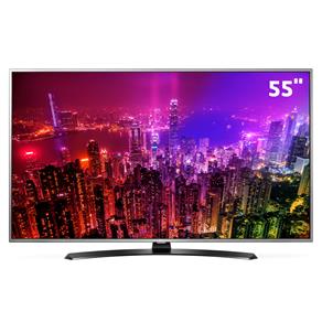 Smart TV LED 55" Super Ultra HD 4K LG 55UH7650 com Sistema WebOS, Wi-Fi, Painel IPS, HDR Super, Local Dimming, Controle Smart Magic, HDMI e USB