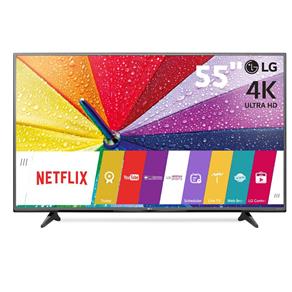 Smart TV LED 55" Ultra HD 4K LG 55UF6800 com Sistema WebOS, Wi-Fi, Painel IPS, Controle Smart Magic, Entradas HDMI e Entrada USB