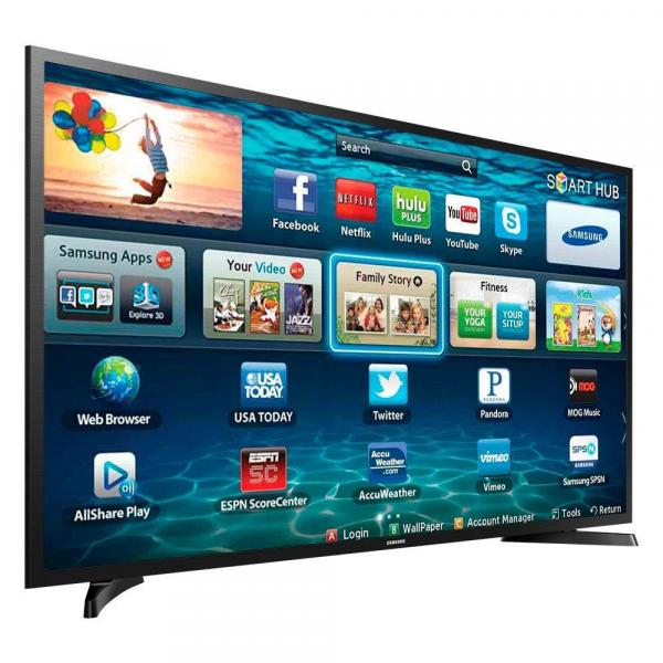 Smart TV LED 55 Ultra HD 4K LH55BENELGAZD 3 HDMI 2 USB Wi-Fi Samsung