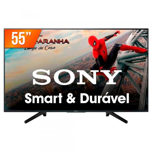 Smart TV LED 55" Ultra HD 4K Sony KD-55X705F 3 HDMI 3 USB Wi-Fi