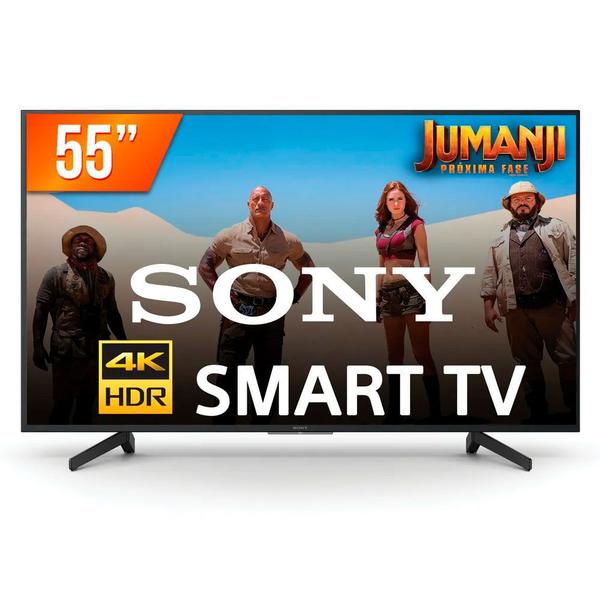 Smart TV LED 55'' Ultra HD 4K Sony KD-55X705G 3 HDMI 3 USB Wi-Fi