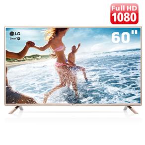 Smart TV LED 60" Full HD LG 60LF5850 com Time Machine Ready, Entradas HDMI e USB