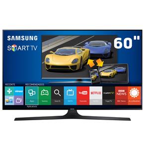 Smart TV LED 60" Full HD Samsung 60J6300 com Connect Share Movie, Screen Mirroring, Wi-Fi, Entradas HDMI e USB