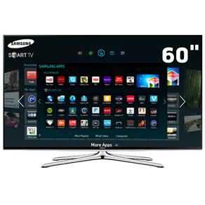 Smart TV LED 60” Full HD Samsung UN60H6300 com 240Hz Clear Motion Rate, Wi-Fi e Conversor Digital