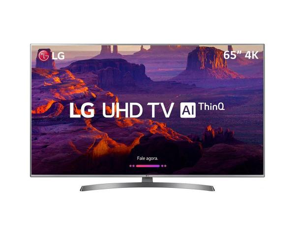 Smart TV LED 65" LG UHD 4K ThinQ AI TV HDR Ativo WebOS 4.5 4 HDMI 2USB