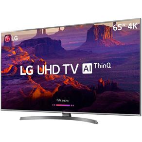Smart TV LED 65" LG UK6530 UHD 4K, HDR10, Wide Color, 4 HDMI, 2 USB