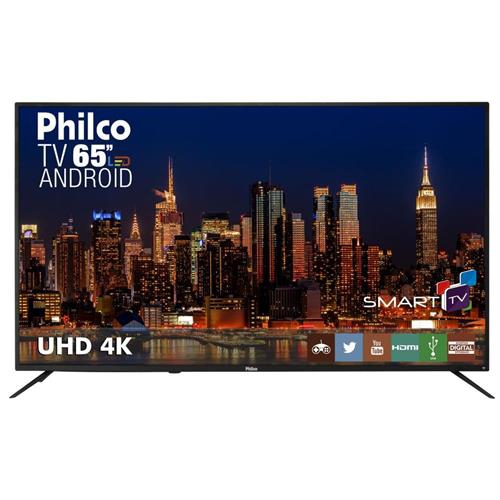 Smart TV LED 65 Philco 4K USB HDMI Bivolt - PTV65A11DSGWA