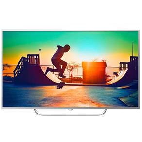 Smart TV LED 65" Philips 65PUG6412/78, 4K Ultra HD, Wi-Fi, USB, HDMI, Ambilight Trilateral - Prata