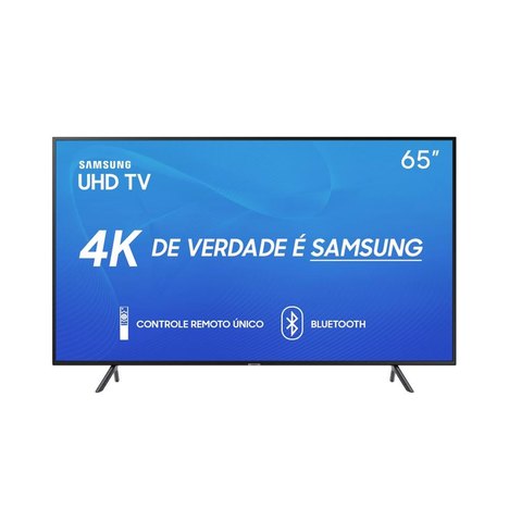 Smart Tv Led 65 Polegadas Samsung Un65ru7100gxzd Ultra Hd 4K Conversor Digital 3 Hdmi 2 Usb Wi-Fi Bluetooth
