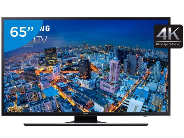 Smart TV LED 65” Samsung 4k/Ultra HD Gamer - UN65JU6500 Wi-Fi 4 HDMI 3 USB