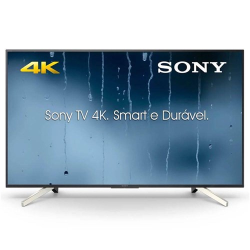 Smart Tv Led 65' Sony 65X755f, Uhd 4K, X-Reality Pro, Wifi, Usb, Hdmi, Motionflow Xr240, X-Protectio