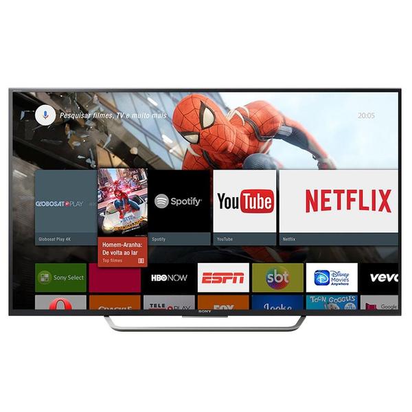 Smart TV LED 65" Sony KD-65X7505D 4K Ultra HD HDR, Android, Wi-Fi, 3 USB, 4 HDMI