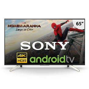 Smart TV LED 65" UHD 4K Sony BRAVIA KD-65X755F com Android, HDR, X-Reality Pro, Motionflow XR 240, X-Protection PRO, Wi-Fi, HDMI e USB
