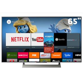 Smart TV LED 65" UHD 4K Sony BRAVIA XBR-65X905E com Android, X-tended Dynamic Range PRO, HDR, MotionFlow XR, Super Bit Mapping, ClearAudio, HDMI e USB