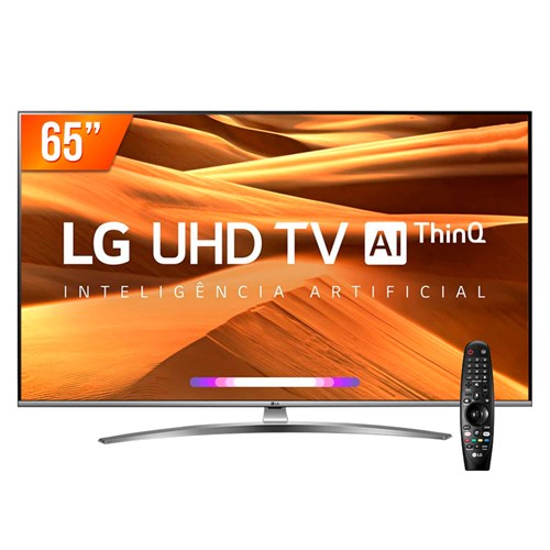 Smart Tv Led 65'' Ultra Hd 4K Lg 65Um 4 Hdmi 2 Usb Wi-Fi Thinq Al