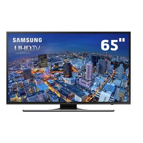 Smart TV LED 65" Ultra HD 4K Samsung 65JU6500 com UHD Upscaling, Quad Core, Wi-Fi, Entradas HDMI e USB