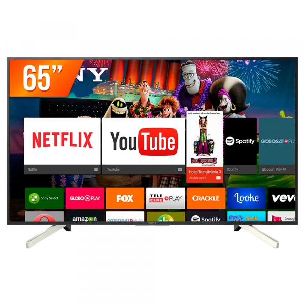 Smart TV LED 65" Ultra HD 4K Sony KD-65X755F 4 HDMI 3 USB Wi-Fi