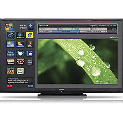 Tudo sobre 'Smart TV LED 70" Sharp Aquos LC-70 LE640B Full HD - 4 HDMI 2 USB DTVi DLNA 120Hz'