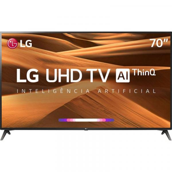 Smart TV LED 70" UHD 4K LG 70UM7370PSA ThinQ AI HDR Ativo WebOS 4.5 DTS Virtual X
