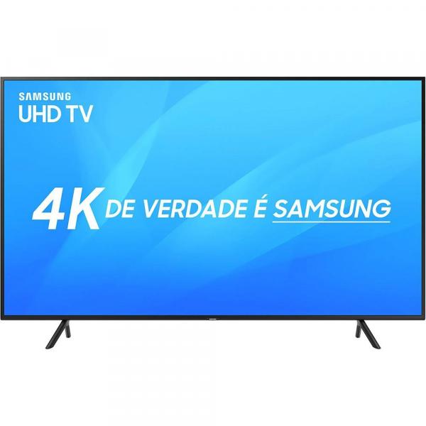 Smart TV LED 75 4K Samsung UN75NU7100 UHD 3HDMI 2USB Preto
