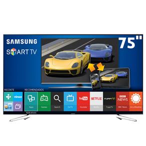 Smart TV LED 75" Full HD Samsung 75J6300 com Connect Share Movie, Screen Mirroring, Wi-Fi, Entradas HDMI e USB