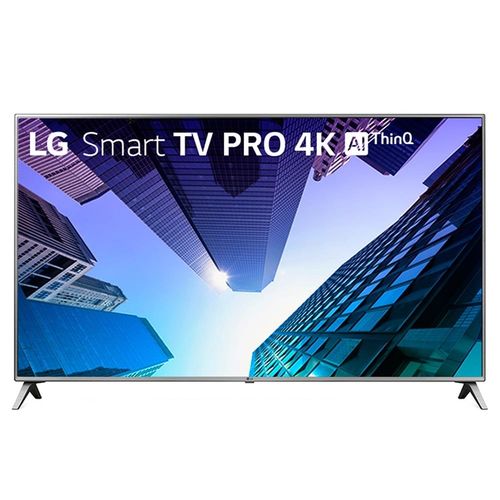 Smart Tv Led 75" Lg 75uk651c 4k Ultra HD com Wi-Fi, 2 USB, 4 Hdmi, Time Machine, Painel Ips, Modo Hotel e 120hz