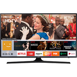 Smart TV LED 50" Samsung 50mu6100 Hdr Premium, Smart Tizen Ultra HD 4K Conversor Digital Wi-Fi 3 HDMI 2 USB Tudo em uma Tela, Espelhamento de Tela