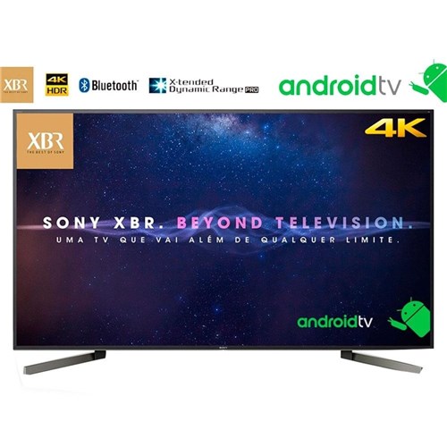 Smart Tv Led 85 Sony Xbr-85X905f 4K Hdr com Android, Wi-Fi, 3 Usb, 4 Hdmi, X-Tended Dynamic , X-Motion