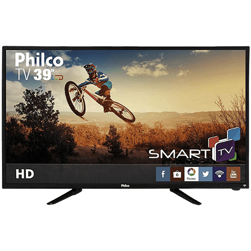 Tudo sobre 'Smart TV LED 39" Philco PH39N86DSGW HD com Conversor Digital 3 HDMI 1 USB Wi-Fi Closed Caption e Sleep Timer'