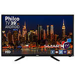 Smart TV LED 39" Philco PH39N91DSGWA HD com Conversor Digital 2 HDMI 2 USB Wi-Fi Android