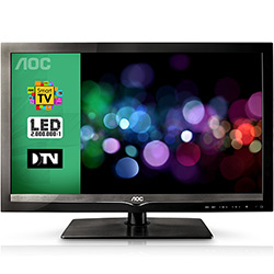 Smart TV LED 32" AOC LE32D5520 - 3 HDMI 2 USB 60Hz