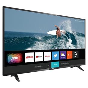 Smart TV LED AOC 32S5295/78G 32" Wi-Fi/USB/HDMI C/ Conversor