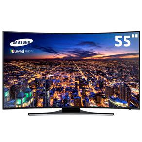 Smart TV LED Curved 55” Ultra HD 4K Samsung UN55HU7200 com Clear Motion Rate 960Hz e Upscalling