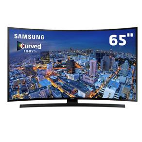 Smart TV LED Curved 65" Ultra HD 4K Samsung 65JU6700 com UHD Upscaling, Quad Core, Wi-Fi, Entradas HDMI e USB